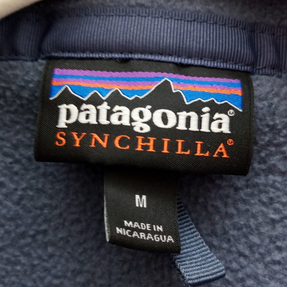 Patagonia Men's Blue Fleece Vest - Picture 3 of 7